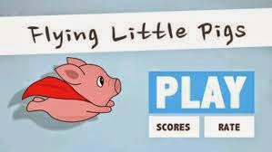 Download game Flying Litle Pig untuk Ios- Mirip Flappy Bird