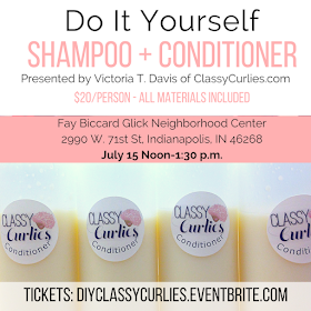 DIY shampoo and conditioner class in Indianapolis - ClassyCurlies