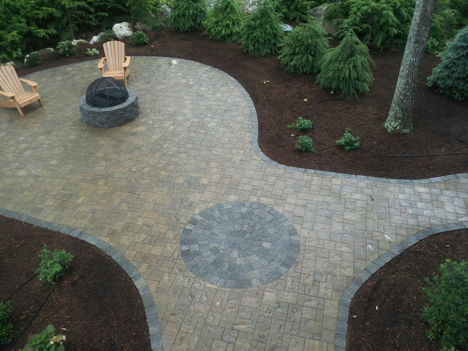 Natures Elite Landscaping Patios and Fire Pits in NH Lakes Region