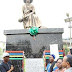 Statue of First Crown King of Lagos, King Ado and the Legendary Prince Olofin Atekoye Finally Unveiled (Photos) 