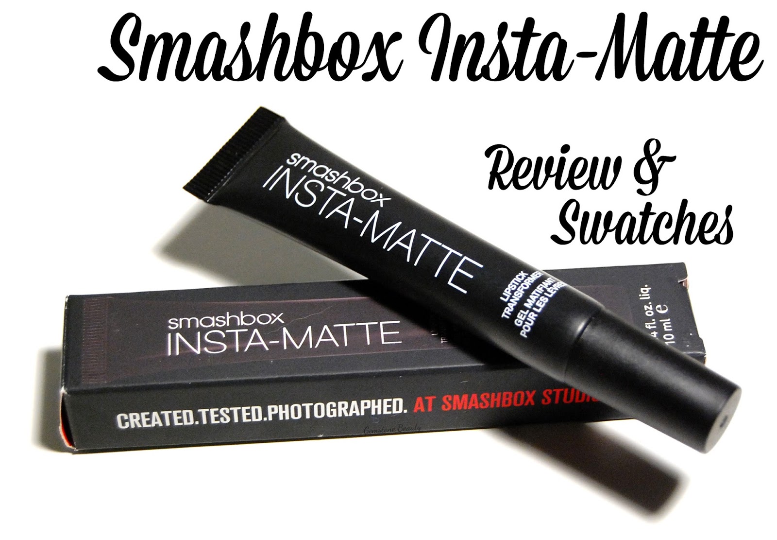 Gemstone Beauty Smashbox InstaMatte Lipstick Transformer Review
