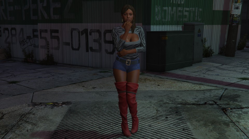 Gta5 ロスサントス人物名鑑 商売女 ロスサントス南部