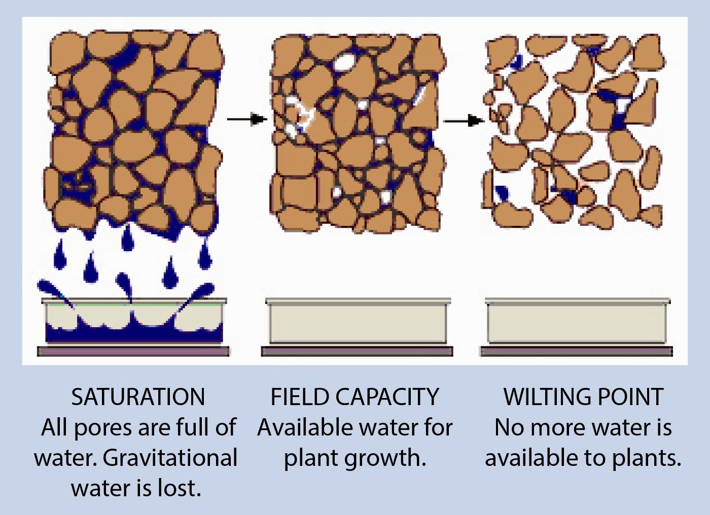 Soil Water Diagram