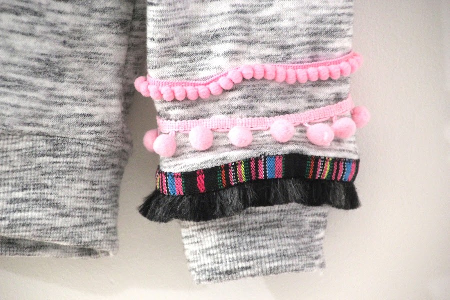 DIY ropa sudadera etnica