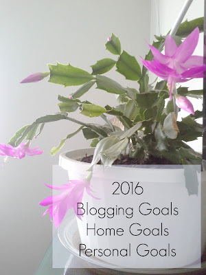2016 Blog Home Personal Goals