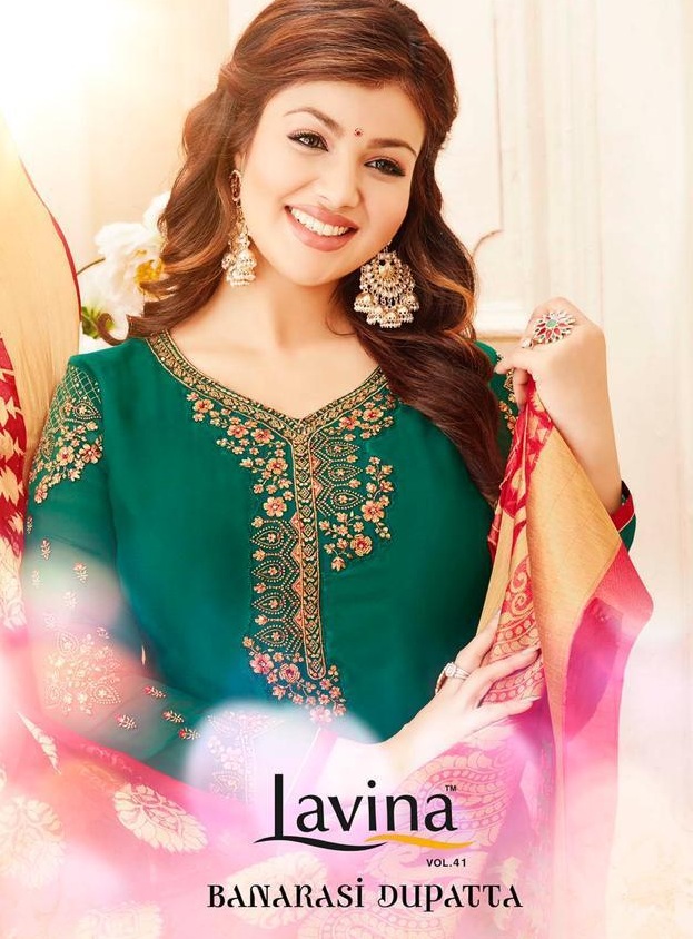 Lavina vol 41 Wedding banarasi Salwar kameez wholesale