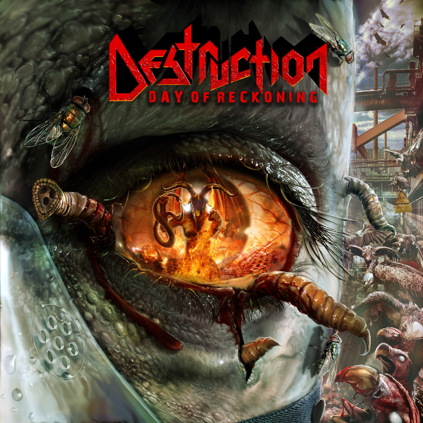 Трэш альбомы. Destruction Day of Reckoning 2011. Destruction обложки альбомов.