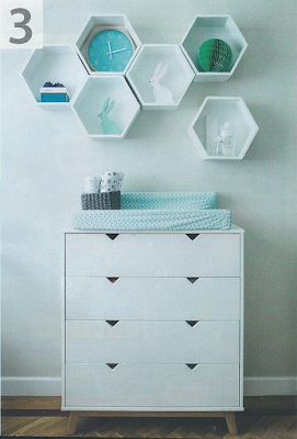 10 móveis para fazer ou reciclar à sua maneira ESTANTE TIPO COLMEIA