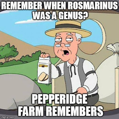 Meme: Rosemary's scientific name changed