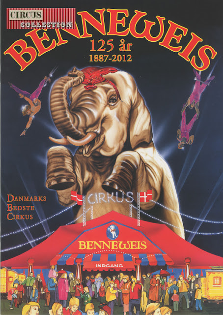 programme papier du Cirkus Benneweis 2012