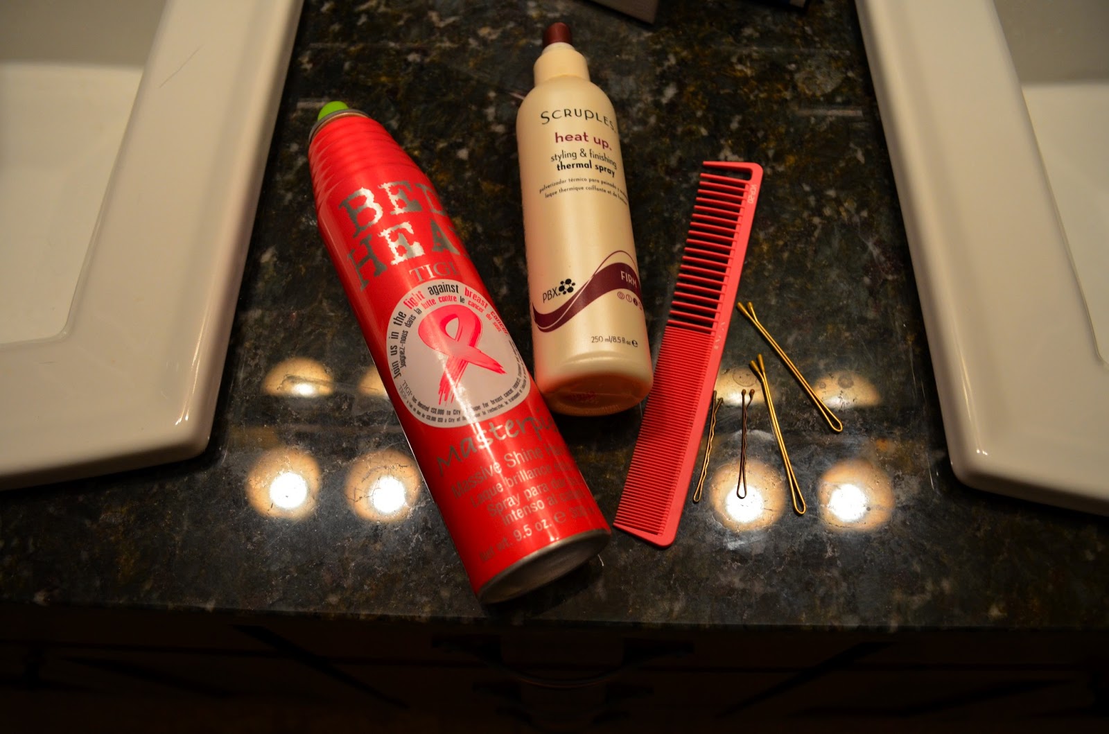 BaseballDiamonds & Hairspray Hair Me Out.. Curls, Curls, Curls!