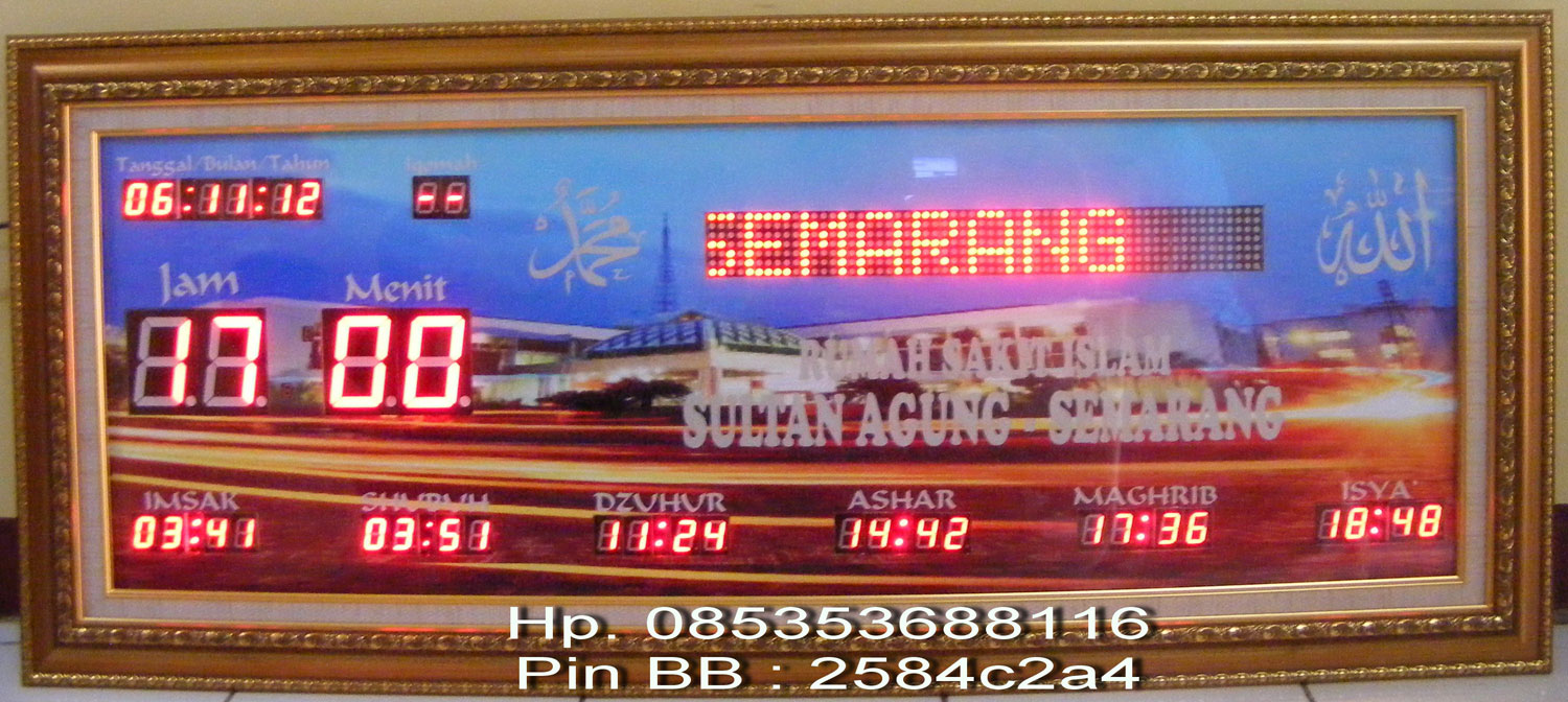 jam sholat digital abadi