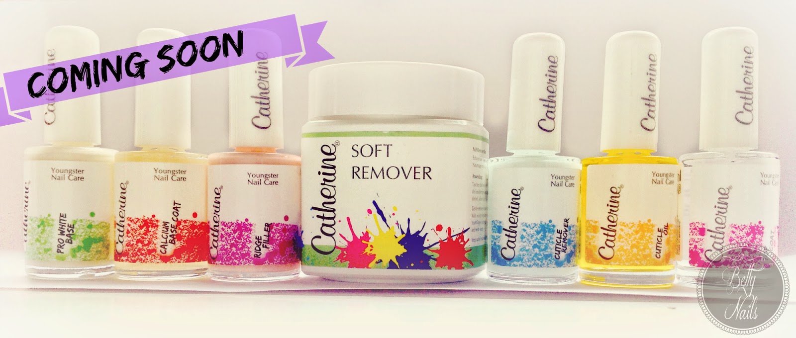 Betty Nails NEW Catherine May Box and Nail Care Line