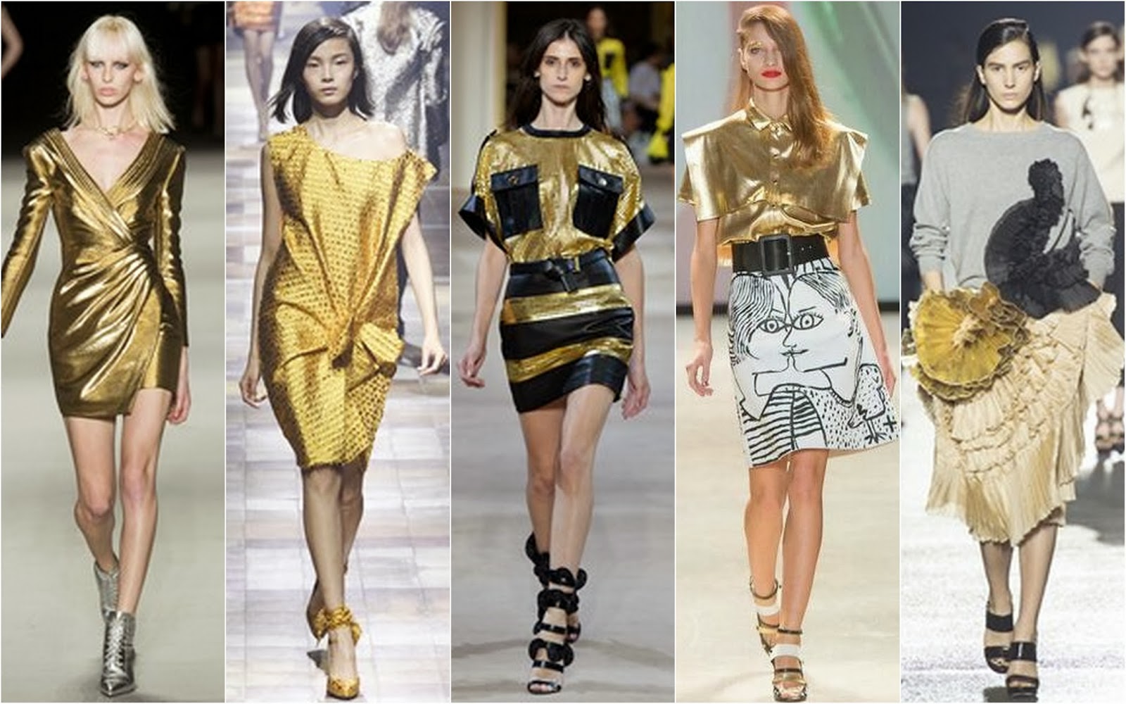Beautifully Fierce!: Paris Fashion Week: Spring 2014 Colour Trends.
