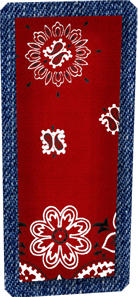 Abecedario con Tela de Cachemira. Alphabet with Cashmere Cloth.