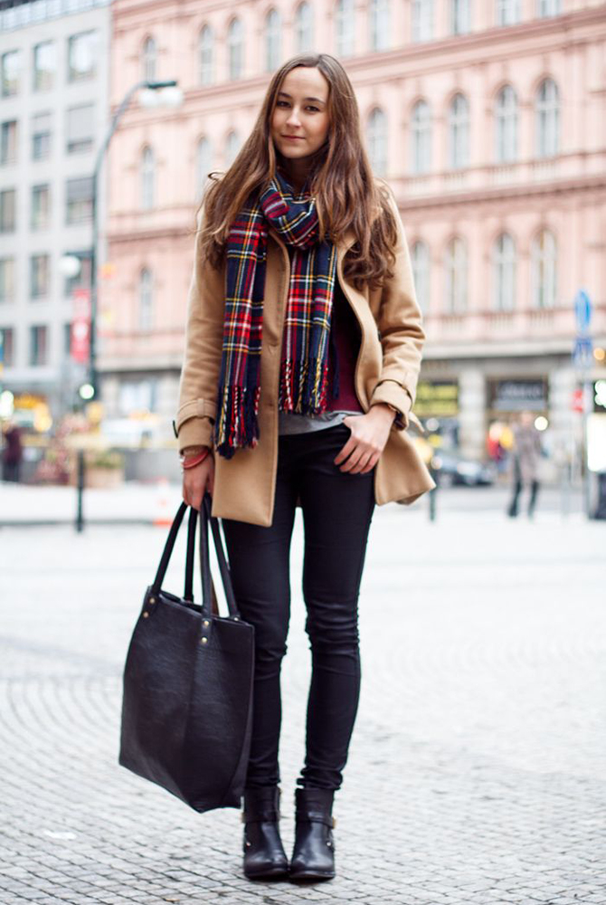 Fashion Attacks tartan scarf inspiration Fashion Attacks tartan scarf inspiration