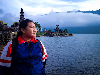 Natural And Spiritual Atmosphere At Mountain Lake Ulun Danu Bratan Temple, Bedugul, Tabanan, Bali, Indonesia