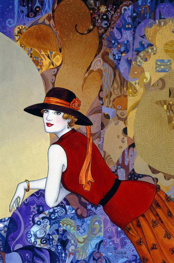 Helen Lam | Chinese-born Canadian Art Déco painter 