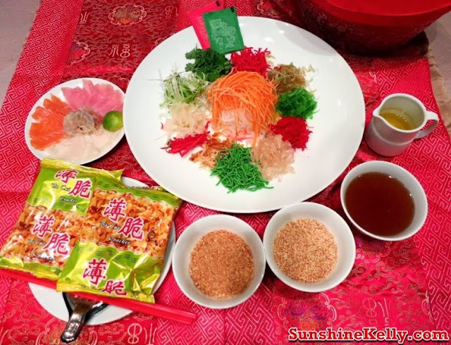 Chinese New Year Menu, Four Season Prosperity Yee Sang, Tai Zi Heen Restaurant, Prince Hotel & Residence KL, yee sang, lou sang dinner, Four Season Prosperity Yee Sang