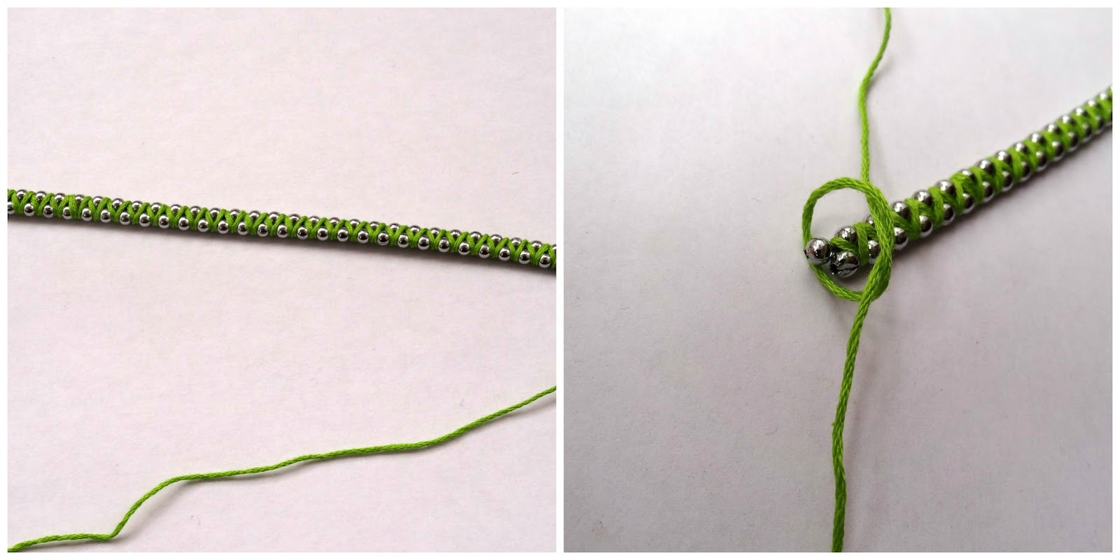 DIY Ball Chain Bracelets | JUICY