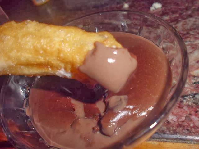 chocolate en el microondas