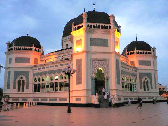 Gambar Masjid Raya Medan Sumatera Utara