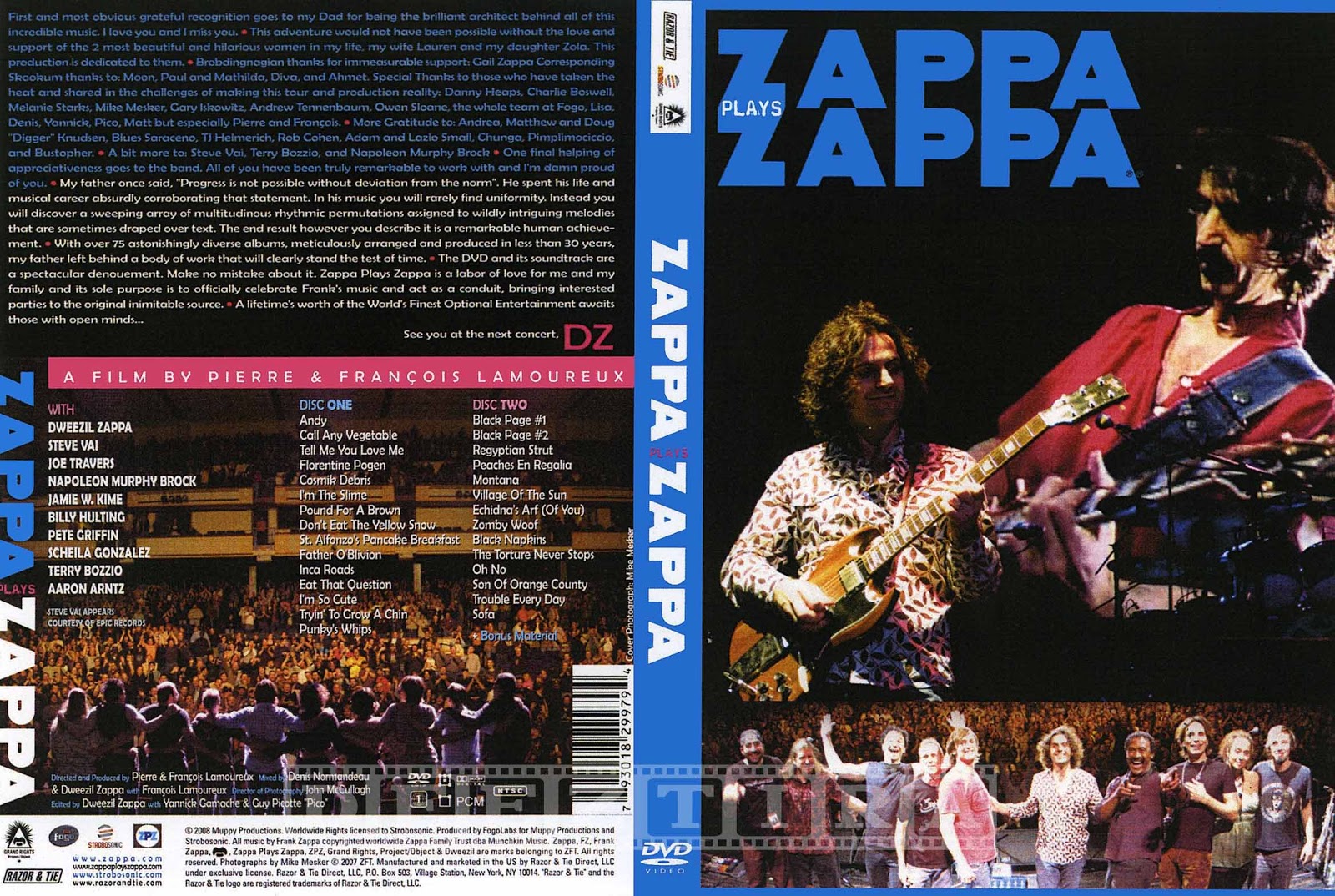 YOUDISCOLL Zappa Plays Zappa Frank Zappa Tribute (2008)