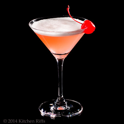 Kitchen Riffs: The Pink Lady Cocktail