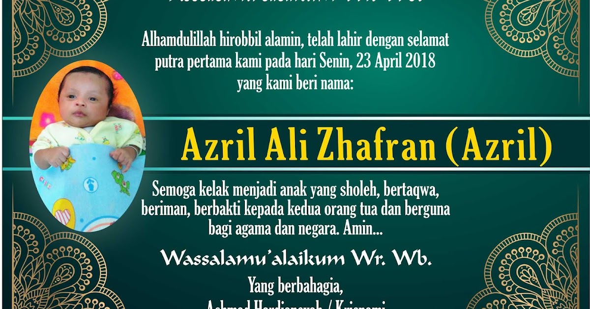 PRINT, PENGETIKAN, SCAN, SETTING KARTU UCAPAN AQIQOH/SELAPAN