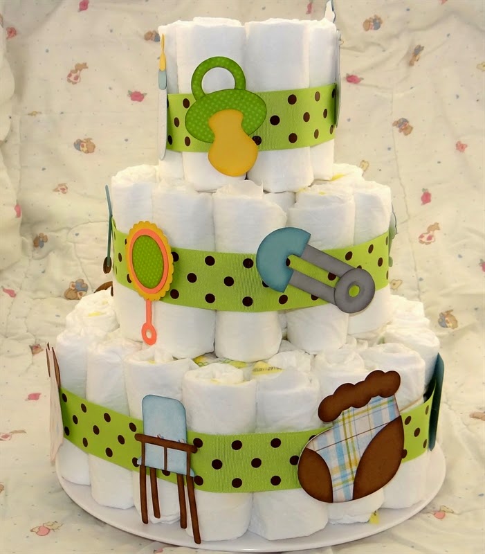 SVG Cutting Files Diaper Cake