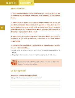 Apoyo Primaria Formación Cívica y Ética 5to grado Bloque I lección 2 ¿Cómo soy y cómo quiero llegar a ser?