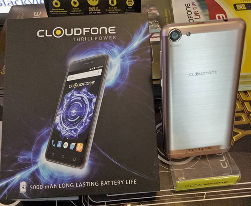 CloudFone Thrill Power Now In Some Stores, Retails For PHP 3499!
