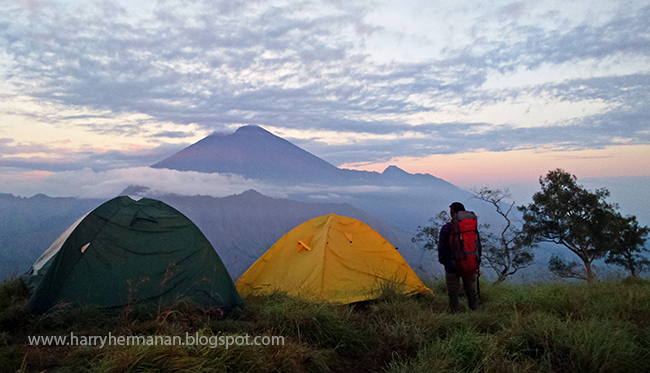 Soft Trekking di Bukit Nanggi, Sembalun, Lombok Timur