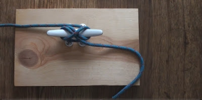 Cleat Hitch tie onto a cleat