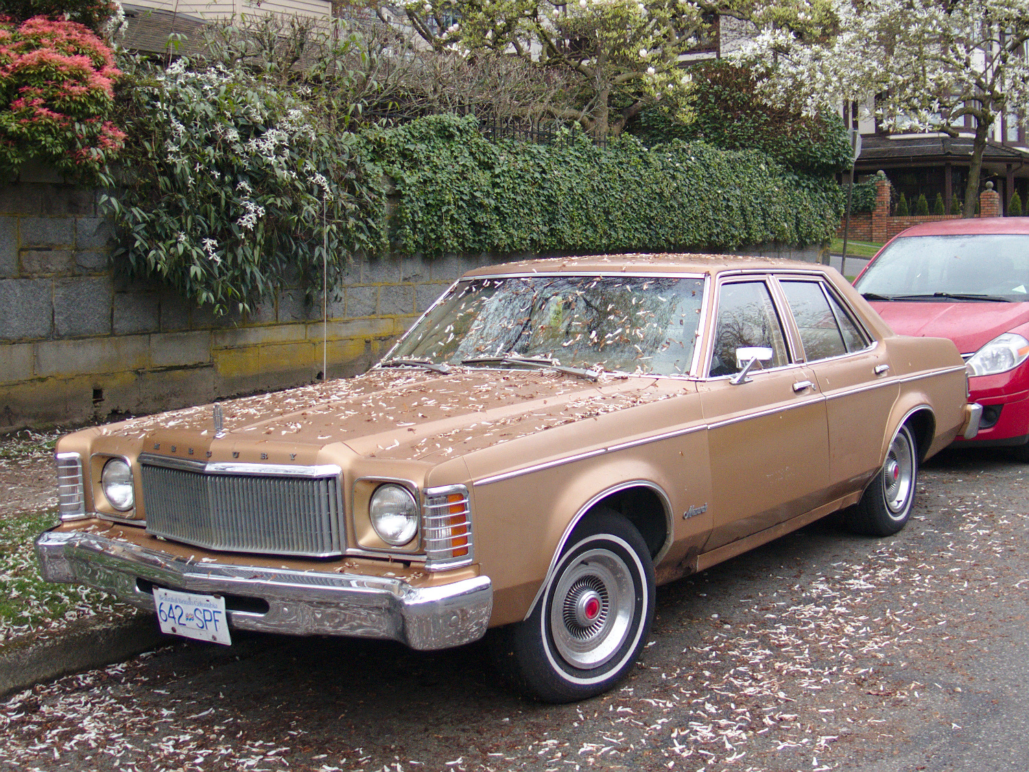 Old Parked Cars Vancouver 1976