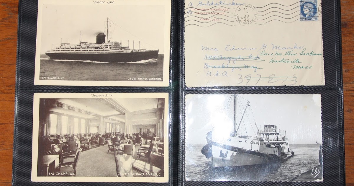 le paquebot Champlain Un fonds privé 