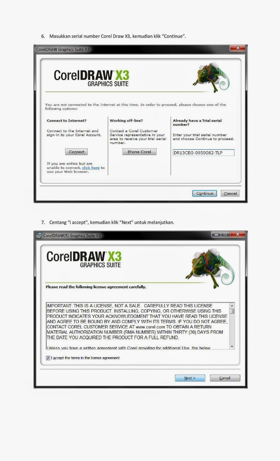 Laporan Insof, Manual Book Corel Draw X3 Ilmu Fajar