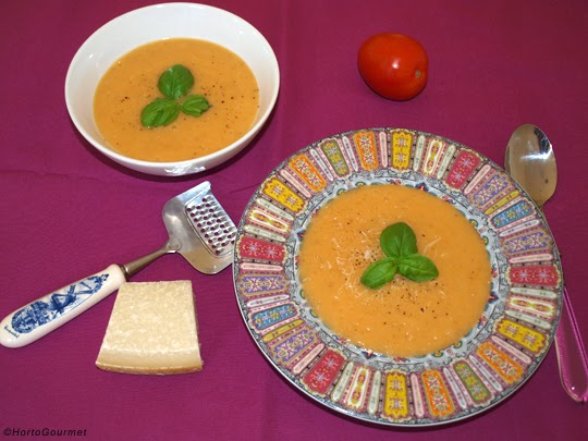 Mesa Crema de tomate y pepino HortoGourmet