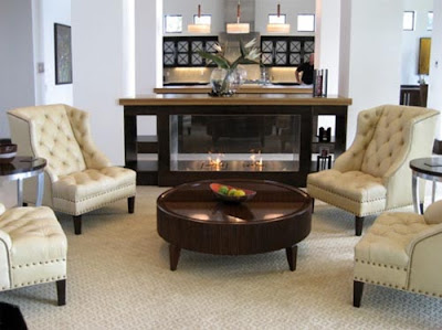 decora y disena: 10 Diseños de Salas de Estar con Chimenea