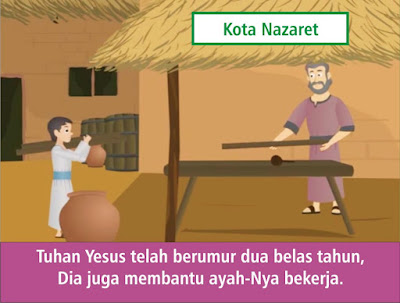 Komik Alkitab Anak: Komik : Tuhan Yesus Mentaati Orang Tua-Nya