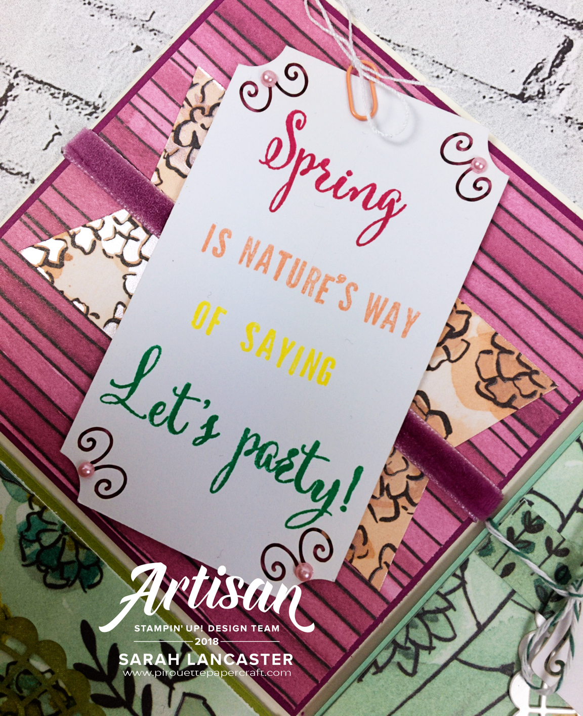 Share What You Love Stampin Up Artisan Blog Hop Partagez Ce