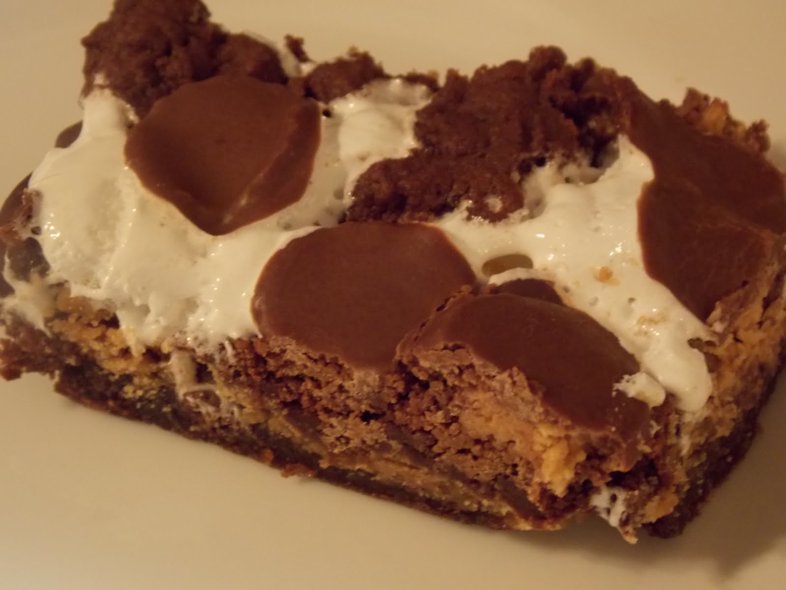 Pithy's Kitchen Peanut ButterMarshmallow Brownies