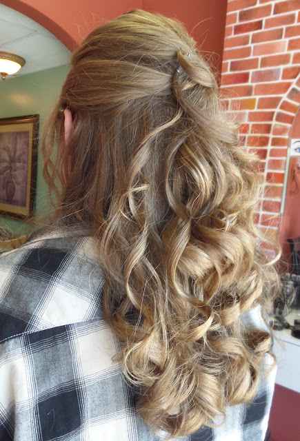 prom hair style