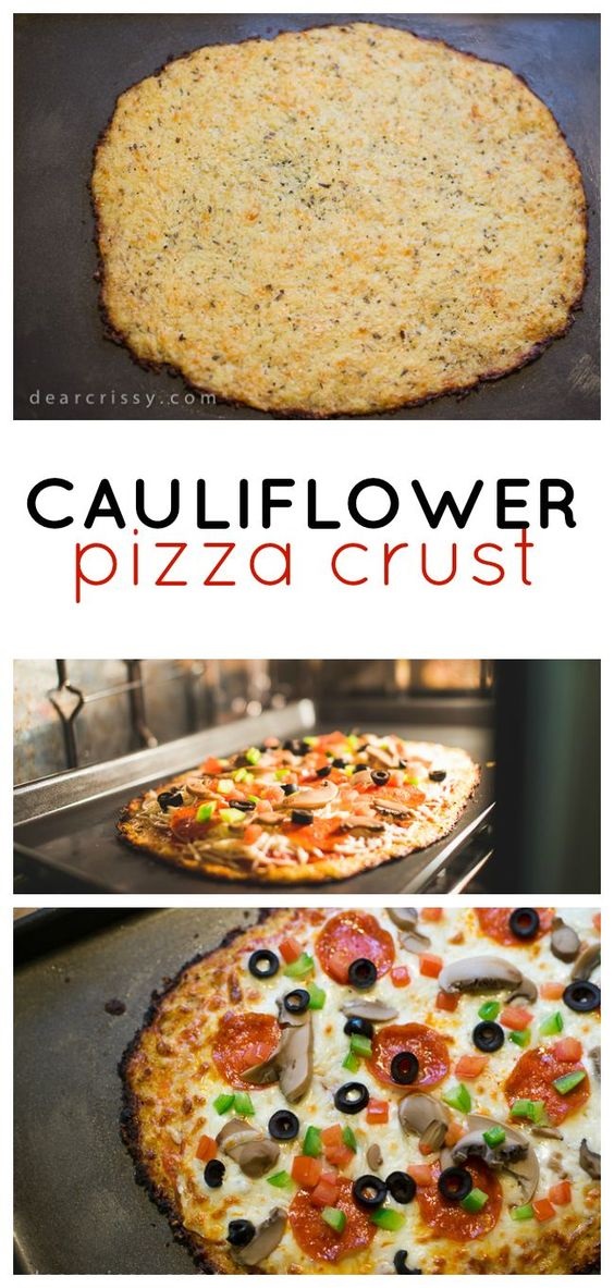 Cauliflower Pizza Crust Recipe