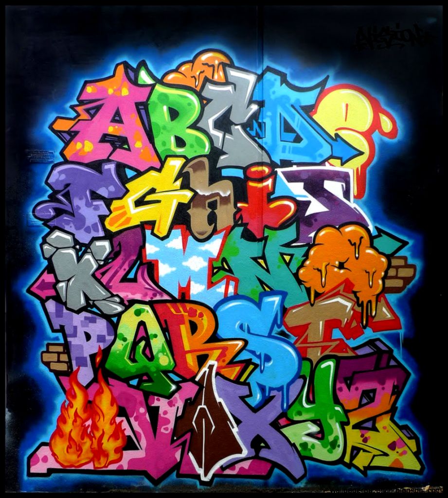 Graffiti Alphabet Wallpaper Hd Wallpaper Gallery