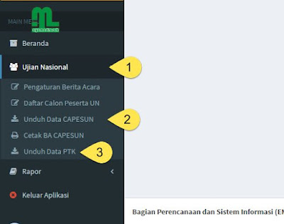 Unduh Data Siswa PTK Emis