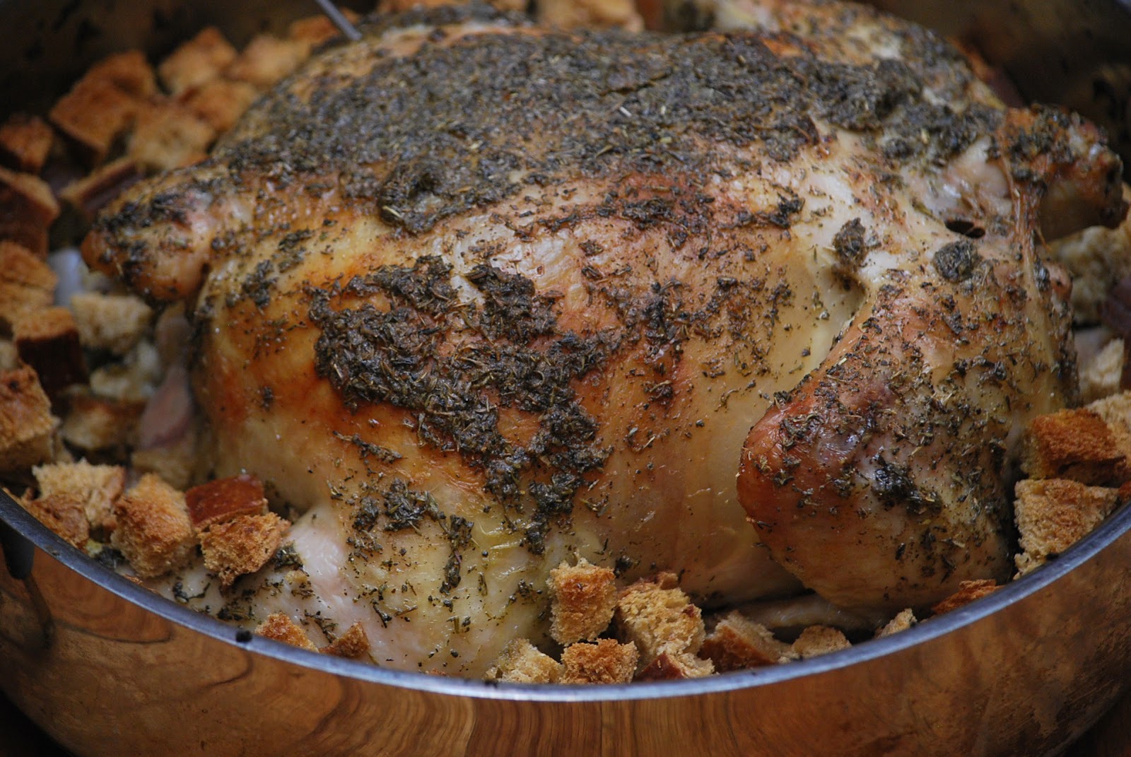 My story in recipes Roast Chicken with Stuffing