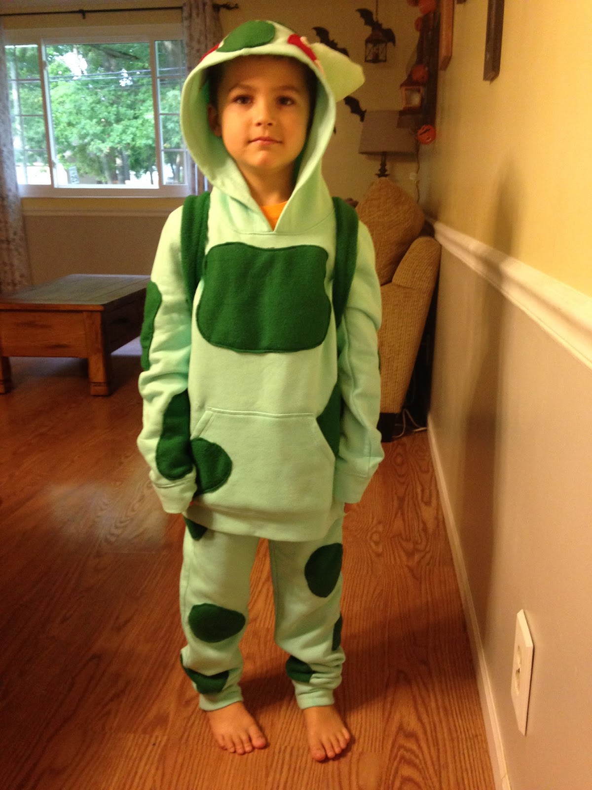 Brick Building Kids Mom Bulbasaur Halloween Costume Brick Building
