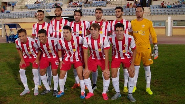 El Almería B considera una batalla el partido ante el Granada B