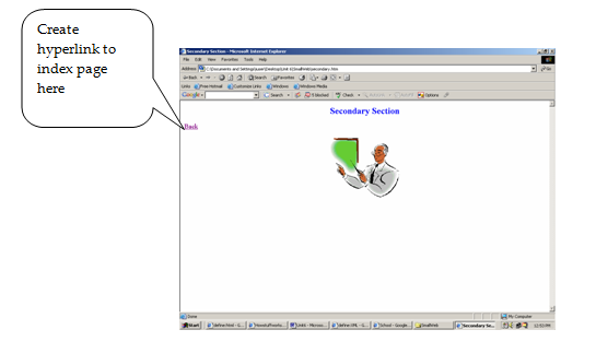 ICT FOR BEGINNERS: Creating and linking multiple Pages